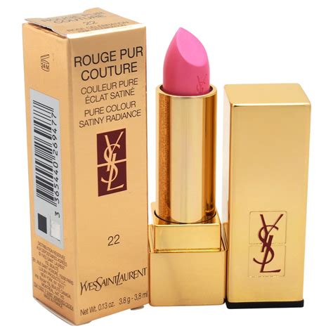 yves saint laurent rouge à lèvres pur couture|ysl rouge pur couture 22.